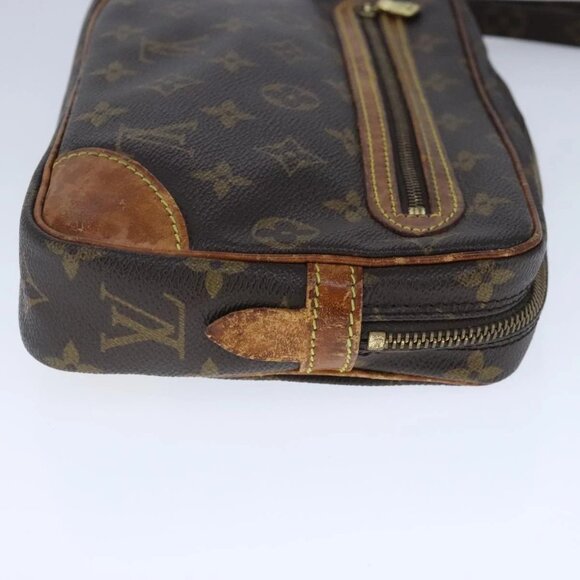 LOUIS VUITTON Monogram Marly Dragonne GM Clutch Bag M51825 LV Auth ar12931 - Picture 6 of 16